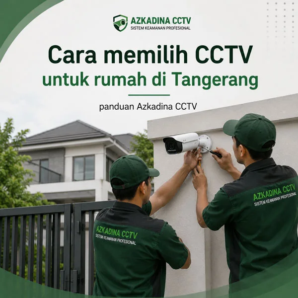 Cara memilih CCTV untuk rumah di Tangerang panduan Azkadina CCTV