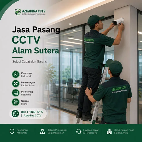 Jasa Pasang CCTV Alam Sutera Solusi Cepat & Garansi | Azkadina CCTV