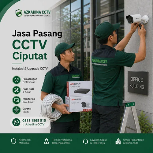 Jasa Pasang CCTV Ciputat | Instalasi & Upgrade CCTV