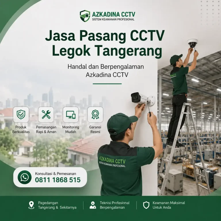 Jasa Pasang CCTV Legok Tangerang handal dan berpengalaman Azkadina CCTV