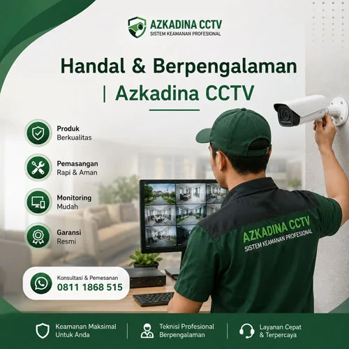 Jasa Pasang CCTV Tangerang handal dan berpengalaman Azkadina CCTV