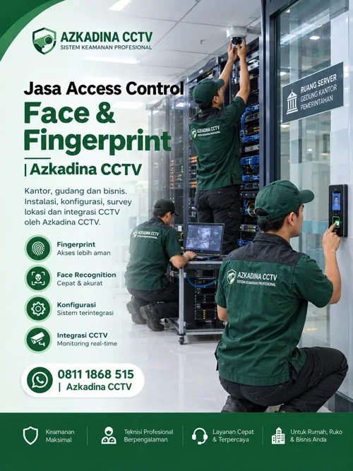 Jasa Access Control Face & Fingerprint | Azkadina CCTV