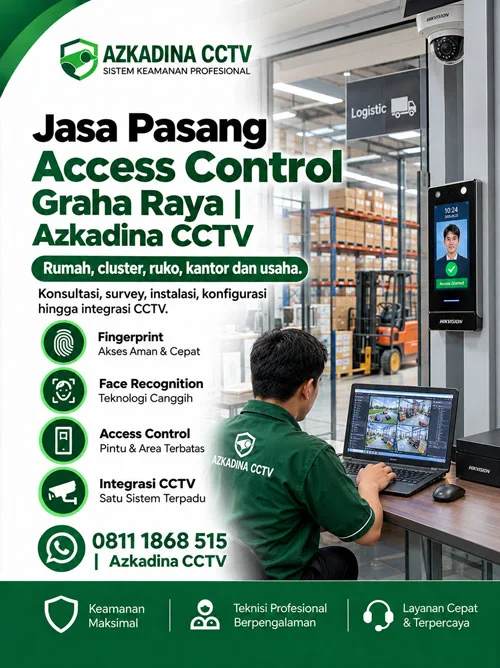 Jasa Pasang Access Control Graha Raya | Azkadina CCTV