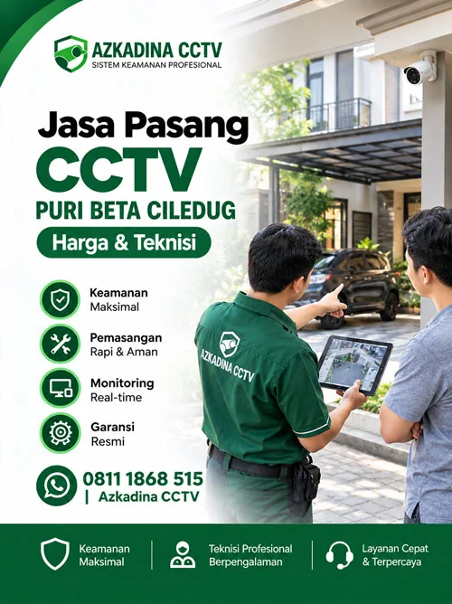 Jasa Pasang CCTV Puri Beta Ciledug | Harga & Teknisi