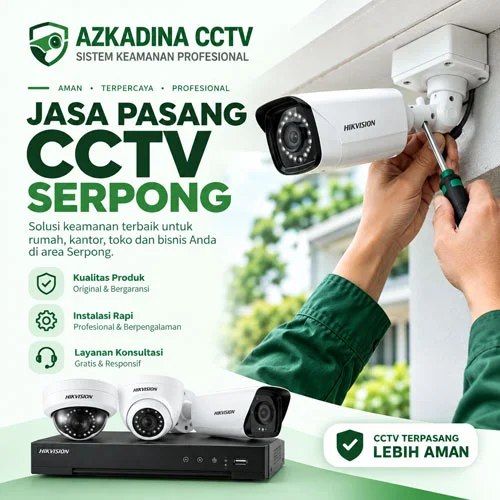 Jasa pasang CCTV Serpong Azkadina CCTV