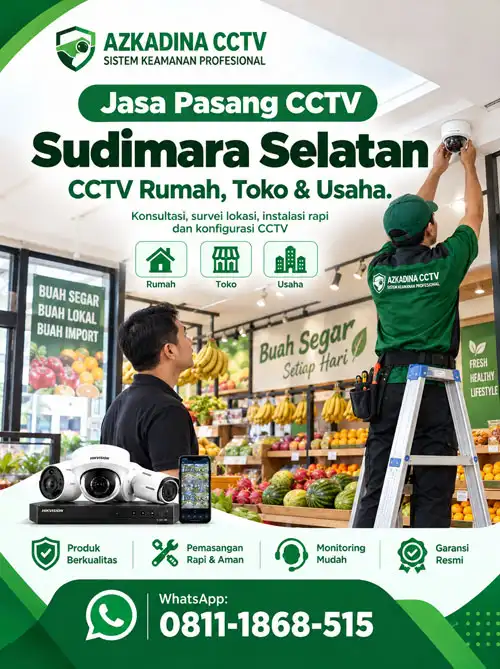 Jasa Pasang CCTV Sudimara Selatan | Harga & Teknisi