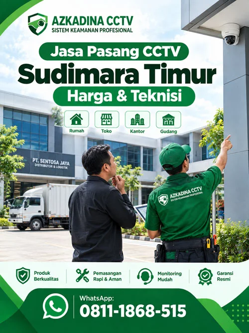 Jasa Pasang CCTV Sudimara Timur | Harga & Teknisi