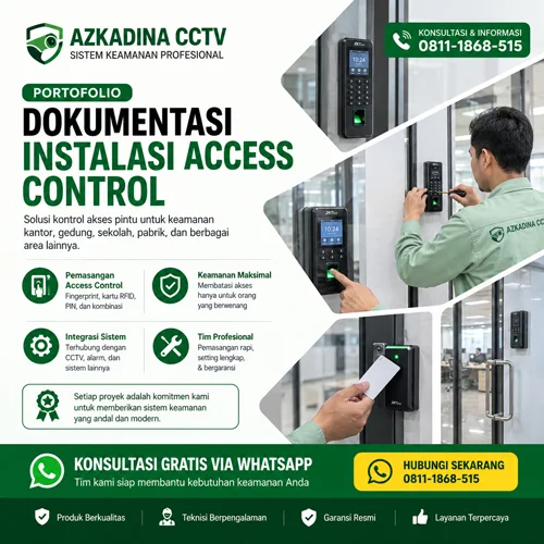 Dokumentasi instalasi access control Azkadina