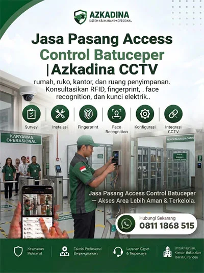 Jasa Pasang Access Control Batuceper | Azkadina CCTV