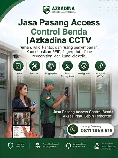 Jasa Pasang Access Control Benda | Azkadina CCTV