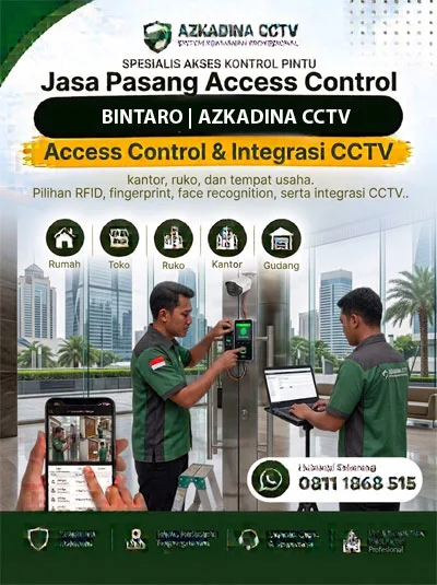 Jasa Pasang Access Control Bintaro | Azkadina CCTV