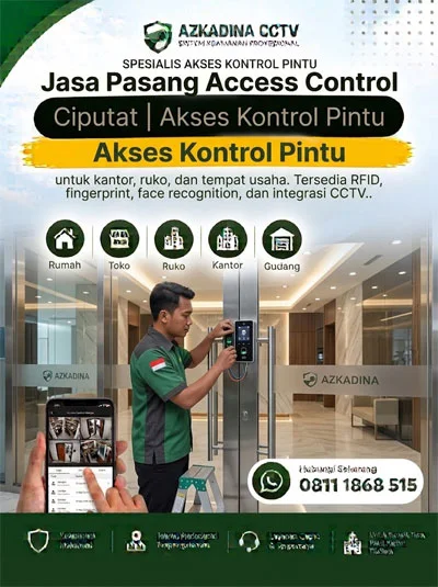 Jasa Pasang Access Control Ciputat | Akses Kontrol Pintu