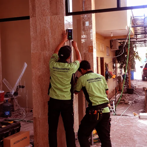 Jasa pasang access control di area hotel