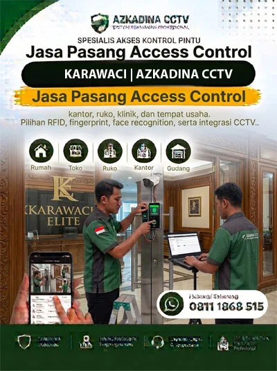 Jasa Pasang Access Control Karawaci | Azkadina CCTV