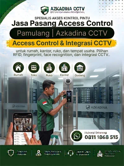 Jasa Pasang Access Control Pamulang | Azkadina CCTV