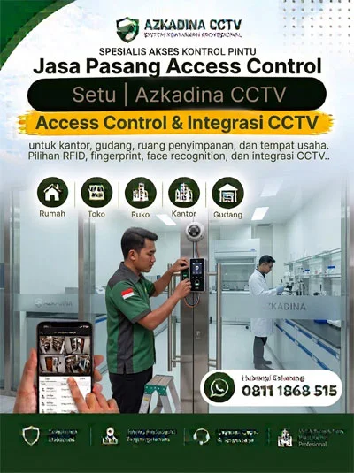 Jasa Pasang Access Control Setu | Azkadina CCTV