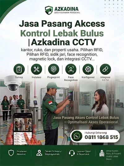 Jasa Pasang Akses Kontrol Lebak Bulus | Azkadina CCTV