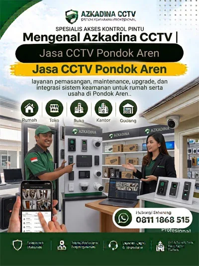 Mengenal Azkadina CCTV | Jasa CCTV dan Access COntrol Pondok Aren